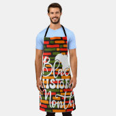 Multimedia-Schürze im Monat Schwarz Schürze (Getragen)