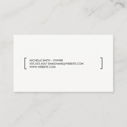 Multimedia | Ziegelmauer Visitenkarte (Rückseite)