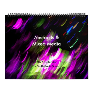 MultiMediaSusan für abstrakte und gemischte Medien Kalender