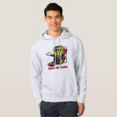 Multimeter Cartoon Maß mit Präzision Hoodie (Vorne ganz)