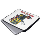 Multimeter Cartoon Measure With Precision Laptop S Laptopschutzhülle (Vorne Knopf)