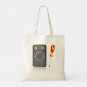 Multimeter Tote Bag Tragetasche (Rückseite)