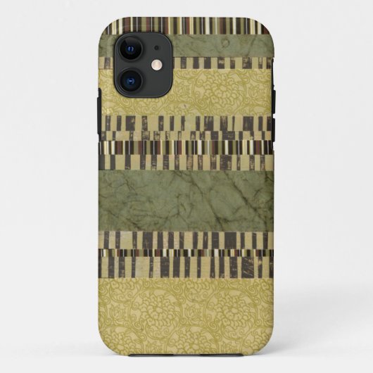 Multipatterned Platten-Malerei Case-Mate iPhone Hülle (Rückseite)