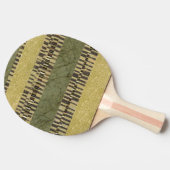 Multipatterned Platten-Malerei Tischtennis Schläger (Seitenansicht)
