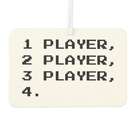 MULTIPLAYER AUTOLUFTERFRISCHER (Rückseite)