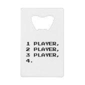 MULTIPLAYER GELDKARTEN FLASCHENÖFFNER (Vorderseite)