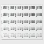 MULTIPLAYER GESCHENKPAPIER (Flach)