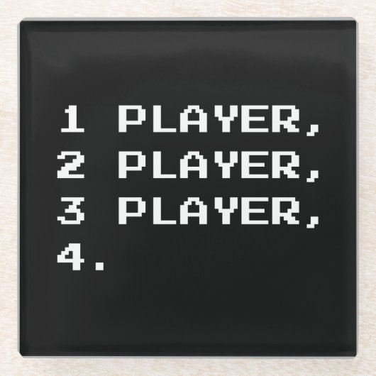 MULTIPLAYER GLASUNTERSETZER (Vorderseite)