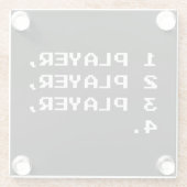 MULTIPLAYER GLASUNTERSETZER (Rückseite)