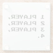 MULTIPLAYER GLASUNTERSETZER (Rückseite)