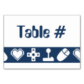 Multiplayer-Modus für die Navy Table Card Tischnummer (Rückseite)