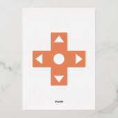 Multiplayer-Modus im Korallenfoilladen Folieneinladung (Rückseite)