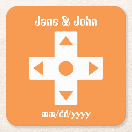 Multiplayer-Modus im Orange Paper Untersetzer (Vorderseite)