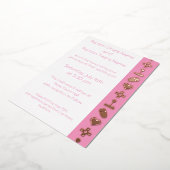 Multiplayer-Modus im Petal Pink Foil Einladung (Gedreht)