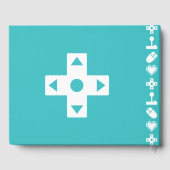 Multiplayer-Modus im turquoise Gästebuch (Rückseite)