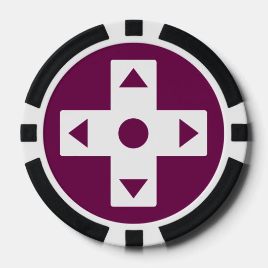 Multiplayer-Modus im Wein Pokerchips (Vorderseite)