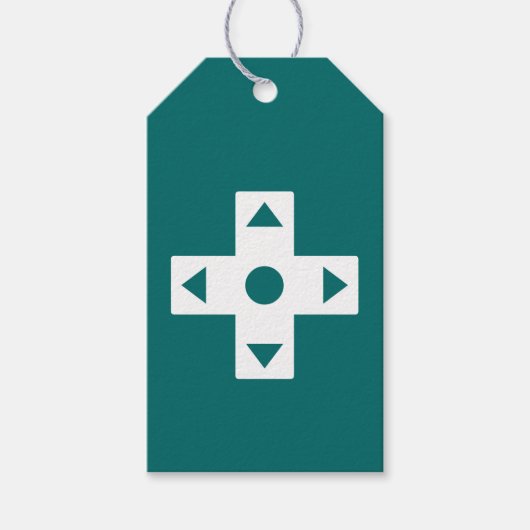 Multiplayer-Modus in Aquamariner Geschenkmarke Geschenkanhänger (Vorderseite)