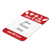 Multiplayer-Modus in Cherry Rett-the-Date-Magnet Magnet (Linke Seite)