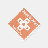 Multiplayer-Modus in Coral Napkins Serviette (Ecke)