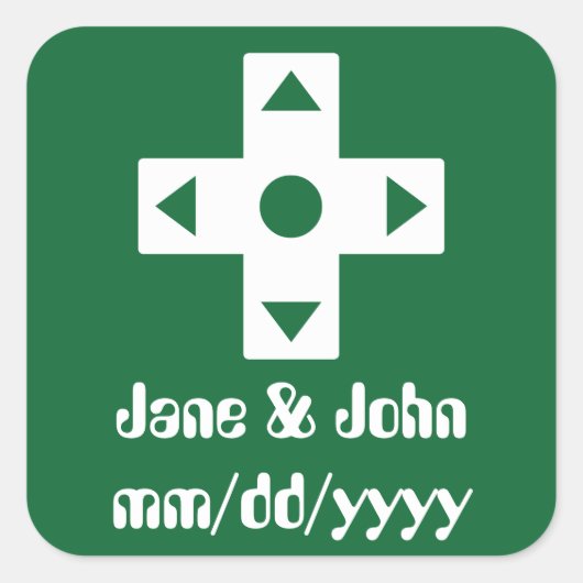 Multiplayer-Modus in der grünen Aufkleber (Vorderseite)