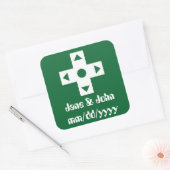 Multiplayer-Modus in der grünen Aufkleber (Umschlag)