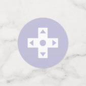 Multiplayer-Modus in Lavender Table Confetti Konfetti (Klein Vorderseite)