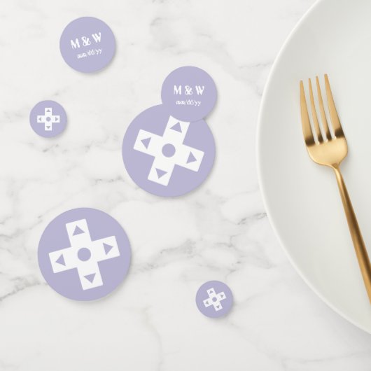 Multiplayer-Modus in Lavender Table Confetti Konfetti (Gruppe)