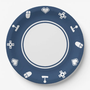 Multiplayer-Modus in Navy Paper Plate Pappteller