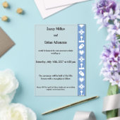 Multiplayer-Modus in Periwinkle-Acryl-Hochzeit Acryleinladungen (In Situ (Hochzeit))