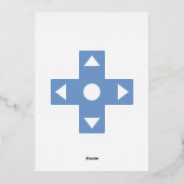 Multiplayer Modus in Periwinkle Foil Einladung (Rückseite)