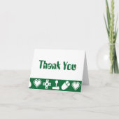 Multiplayer-Modus mit Green-Dankeschön-Karte Dankeskarte (Vorderseite)