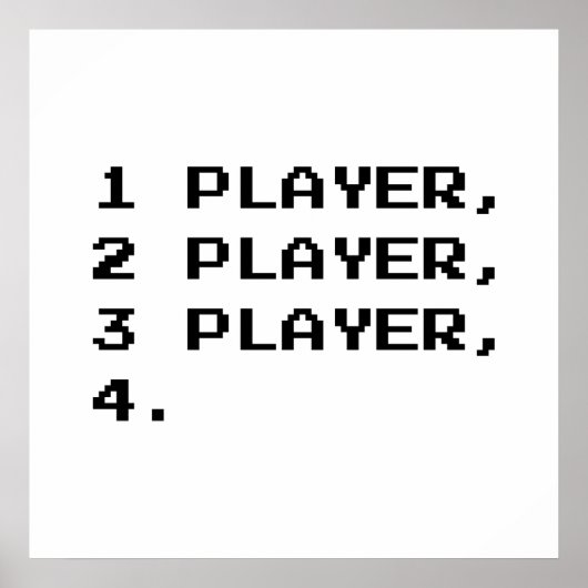 MULTIPLAYER POSTER (Vorne)