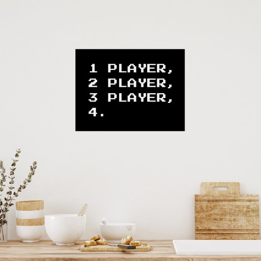 MULTIPLAYER POSTER (Küche)