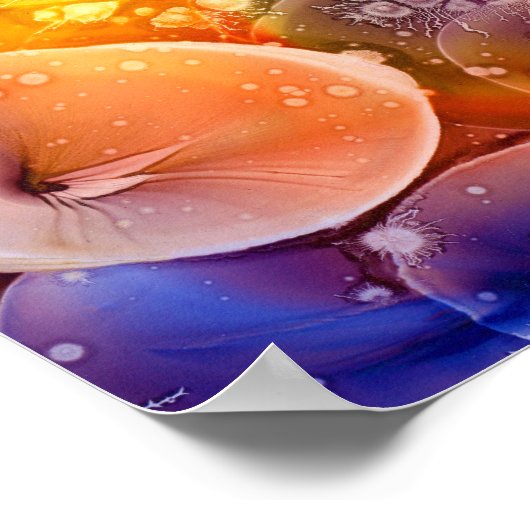 Multiple Awards Winner Hand Painted Artwork Poster (Ecke)