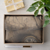 Multiple Clocks and Pocket Watches v2 Tissue Paper Seidenpapier (Geschenk)