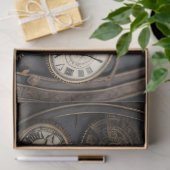 Multiple Clocks and Pocket Watches v4 Tissue Paper Seidenpapier (Geschenk)