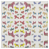 Multiple Color Dala Horse Stoff (Muster)