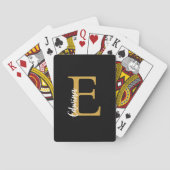 Multiple Colors Custom Monogram Playing Cards  Spielkarten (Rückseite)
