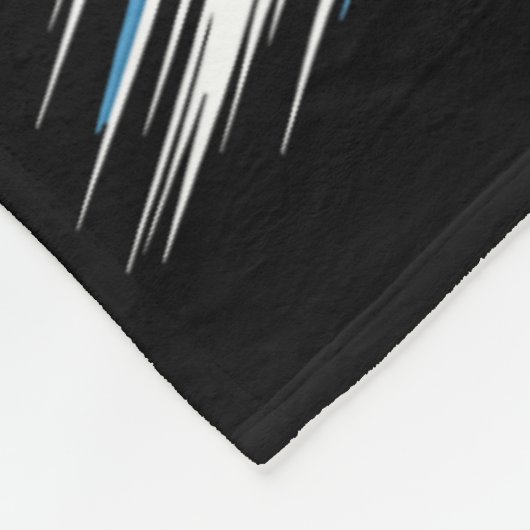 Multiple Exposure Art Skiing Mountain Ski Snow Win Fleecedecke (Ecke)