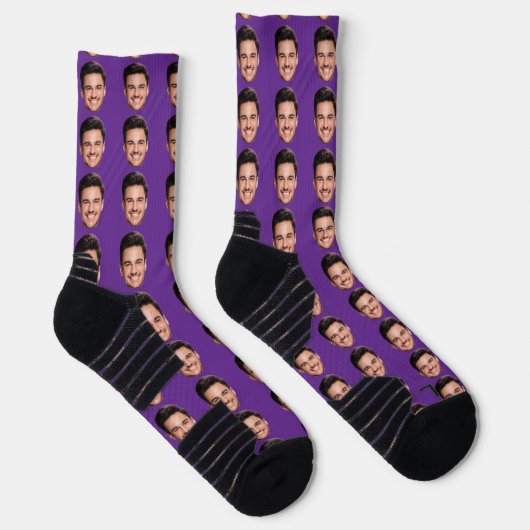 Multiple Face Personalized Socks Socken (Rechts)