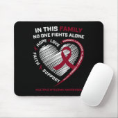 Multiple Myelom Awareness Sister Vater Blutanzunge Mousepad (Mit Mouse)