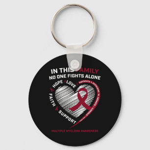 Multiple Myelom Awareness Sister Vater Blutanzunge Schlüsselanhänger
