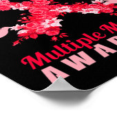 Multiple Myelom Awareness Support Birds Poster (Ecke)