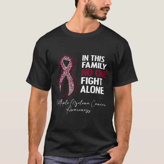 Multiple Myelom Cancer Awareness/Support-T - Shirt (Vorderseite)