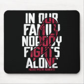 Multiple Myelom-Unterstützung Familiämisches Multi Mousepad (Vorne)