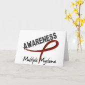 Multiple Myeloma Awareness 3 Karte (Gelbe Blume)
