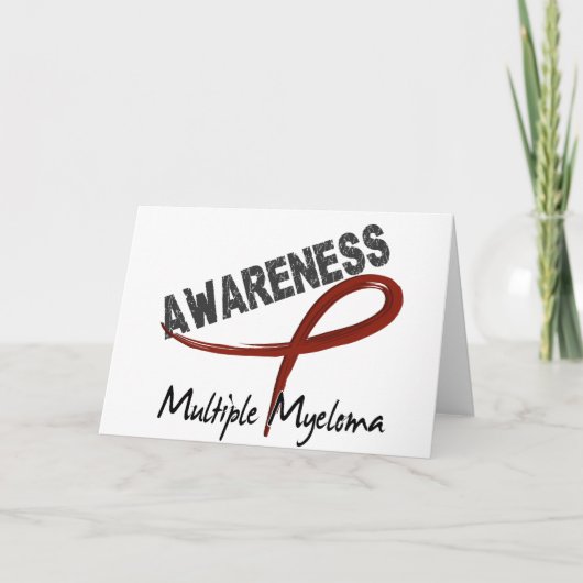 Multiple Myeloma Awareness 3 Karte (Vorderseite)