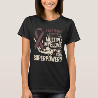 Multiple Myeloma Awareness Myeloma Superpower T-Shirt