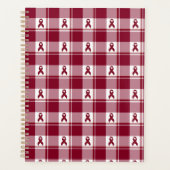 Multiple Myeloma Cancer Awareness Plaid Planner Planer (Vorderseite)