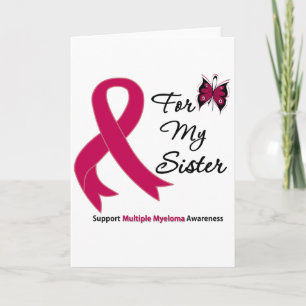 Multiple Myeloma For My Sister Karte